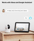 GALAYOU Indoor Security Camera 2K, 360 Degree WiFi Home Security Camera for Baby/Elder/Nanny with Night Vision
