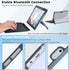 Keyboard Case for Surface Go (3/2/1) - Black, Magnetic Detachable, Rechargeable Bluetooth Keyboard with Trackpad, 7