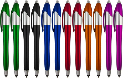 SyPen Stylus Pen, 3-1 Multi-Function, Ball Point Black Ink Pen, Capacitive Stylus for