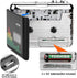 Cassette MP3 Cassette Tape-to-MP3 USB to Converter, Portable Walkman Audio Music Player Converter with Earphones