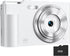 Krlun Digital Camera, FHD 4K Digital Point and Shoot Camera with 16X Zoom