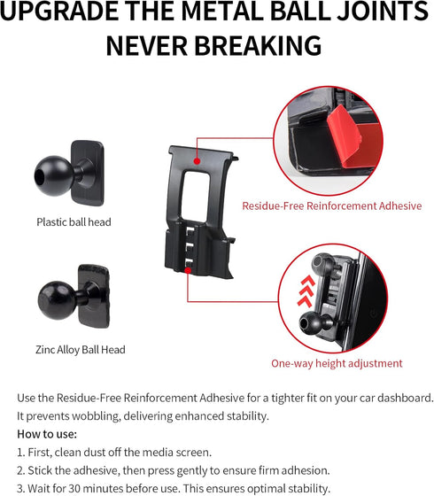 MaserWeller X3 2018-2021 X4 2019-2021 360 Car Phone Holder for BMW BMW Accessories, Rotation Phone Mount Compatible