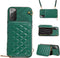 Furiet Detachable Crossbody Wallet Case for Samsung Galaxy Note 20 5G, Multi Card Slots, PU Leather Cover - Green
