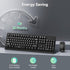 TECKNET Life,Spill-Resistant,2.4G Wireless Keyboard and Mouse Combo, Full-Size Ergonomic Keyboard & Optical Mouse