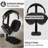 Headphone Stand for AirPods Max, Heavy Base Desk Stand with Aluminum Supporting Rod for All Headphones - Black