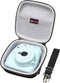 XANAD Hard Case for Fujifilm Instax Mini 12/11/10/9/8/7 and Mini 99 Instant Camera (with Shoulder Strap)