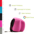 MegaGear MG064 Ultra Light Neoprene Camera Case - Hot Pink, Compatible with Sony Alpha A6400, A6500, A6300, A6000