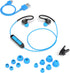 JLab Fit 2.0 Bluetooth Wireless Sports Earbuds, Bluetooth 4.1, 10mm Titanium Drivers, 6 Hour Battery Life, IP55