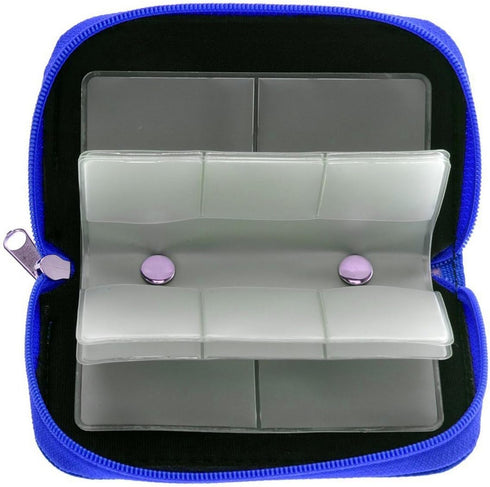 Memory Card Case, Carrying Case for Micro SD, Mini SD, and 4X CF, Card Holder Bag for Media Storage