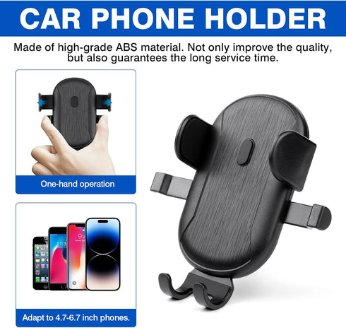 Autorder Car Phone Holder for 2023-2025 Honda CR-V Accessories, 9-inch Cell Phone Mount with Dash Organizer