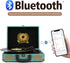 Mersoco 3-Speed 3.5mm MP3, Vinyl Record Player Bluetooth Suitcase Portable Belt-Driven, Supports Bluetooth, RCA Output