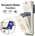 Asuwish Phone Case for iPhone Xs X 10 10s, Wallet Cover with Tempered Glass Screen Protector and RFID Blocking - Off
