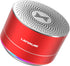 LENRUE A2 Portable Wireless Bluetooth Speaker with Lights and Lanyard, Mini Metal Speakers for Home Outdoor
