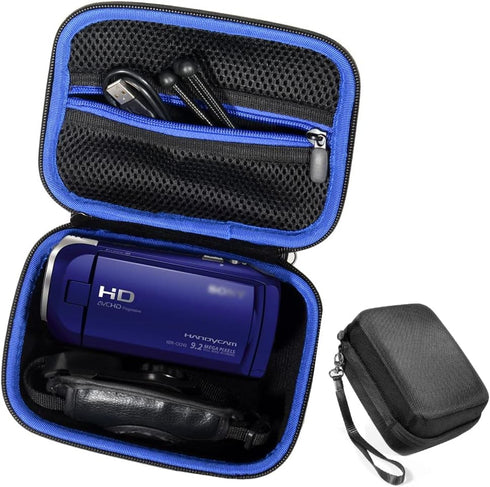Semi-Hard Camcorder Case for Sony HDRCX405, HDRCX440, Canon VIXIA HF R800, Panasonic HC-V180K