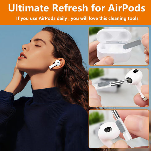 GintaXen Cell Phone Cleaning Kit, iPhone Cleaning Kit for Charging Port Cleaner Keyboard Cleaning Kit