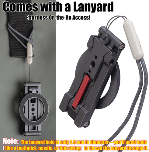SHINEWEE 17/16/15/14/13/12 1/4 Ultra-Compact Magnetic Tripod Stand: Aluminum Phone Mount for iPhone Pro Max, Adjustable