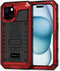 Beasyjoy for iPhone 15 Case Waterproof, Metal Heavy Duty Full Body Protective Case