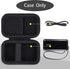 khanka Hard Case Replacement for Anker 3-in-1 Power Bank - 10,000mAh Portable Charger, Case Only (Black)