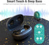 Otium Wireless Earbuds Bluetooth 5.0 Headphones with Deep Bass, 3D Stereo Sound, Mini Headsets, 40H Playtime, IPX7