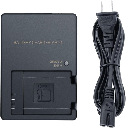 MH-24 Cameras Battery Charger for Nikon EN-EL14 EN-EL14A Battery for Nikon D3100 D3200 D3300 D3400 D3500 D5100 D5200