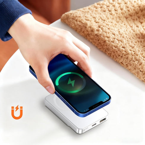 Generic Magnetic Wireless Charger Pad - Fast Charging Hub, Wireless Phone Charger with Device Support, Charging