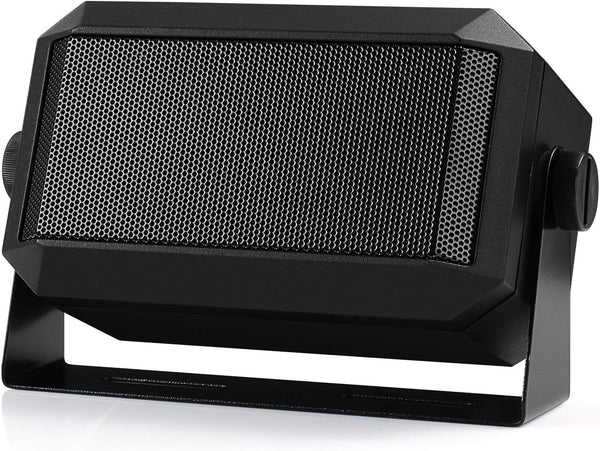 Radioddity CB Mobile Radio External Speaker, Mini Universal Portable 5W for Car Truck Vehicle 4 x 4