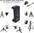 Universal Cell Phone Tripod Mount Adapter, OIMIO Phone Holder Clip for Monopod, Selfie Stick & More (2 Pack)