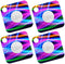 MightySkins Skin Compatible with Tile Mate - Light Waves | Protective Vinyl Decal Wrap Cover, Made in The USA