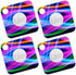 MightySkins Skin Compatible with Tile Mate - Light Waves | Protective Vinyl Decal Wrap Cover, Made in The USA