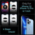 Fin2feel Magnetic for iPhone 12/iPhone 12 Pro Case with Screen Protector, Compatible with MagSafe, Protection Protective Phone Case Shockproof Cover for iPhone 12/iPhone 12 Pro (Light Blue)