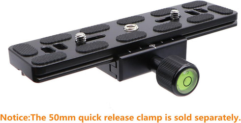 PU-150 150mm Lengthened Universal Quick Release QR Plate for Telephoto Lens, Tripod Head Ballhead DSLR Camera