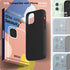 SURPHY iPhone 12 Mini Case, Liquid Silicone Phone Case (with Microfiber Lining) Compatible with iPhone 12 Mini 5.4