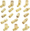 SMA Adapter Kit, 18pcs Gold Plated, Compatible with FPV Antennas, Ham Radio, WiFi Router, etc.