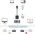HDMI to VGA Adapter, 5 Pack, Gold-Plated (Male to Female) for Computer, Desktop, Laptop, Monitor, Projector, Black