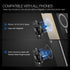 Magnetic Pocket Phone Tripod, Foldable Compatible with MagSafe iPhone 15/14/13/12 Plus Pro Max Series, All in One Desk