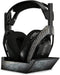 MightySkins Carbon Fiber Skin - Shadow Concrete for Astro A50 Wireless Headphones + Base Station (Gen 4) | Durable