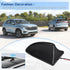 SZSAUTO 12V Shark Fin Amplified FM AM Car Radio Antenna, Vehicle Roof Mount Replacement Antenna with Power Wire for Car