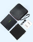 External CD DVD Drive with 4 USB Ports, 2 TF/SD Card Slots, USB 3.0 Portable Player Burner Reader for Laptop Mac PC