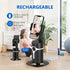 WUOAUM 360 1100mAh Auto Face Tracking Tripod, Rotating Phone Stand with AI Gesture Control & Bluetooth Remote, No App
