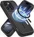MATEPROX iPhone 15 Pro Max Case, 6.7'' Rugged Shockproof Armor, MagSafe Compatible, Heavy Duty Protection - Black 2023