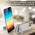 TIESOME Ultra-Thin Cell Phone Holder, Adjustable Mini Alloy Phone Kickstand Portable Foldable Phone Stand Adjustable