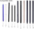 ?5 Pack Soft Tips? OEM S22 Ultra Pen Tips, Nibs Replacement for Samsung Galaxy Tab S6 Lite, S7/S7FE, S8/S8+, S9/S9 FE