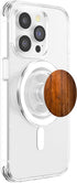 PopSockets PopGrip: Vintage Wood Grain Pattern, Swappable Grip for Phones & Tablets, Compatible with MagSafe