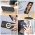 Magnetic Phone Ring Holder for iPhone, 2 in 1 Removable Magnetic Desk Stand Compatible with iPhone 15 14 13 12 Series