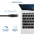 10Gbps 6 75ft, 6 Cat6 Cable Matters Snagless Cat Ethernet Cable - Cat Cable, Cord, Ethernet Cord, Black