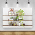 CSFOTO 10x7ft Modern Living Room Backdrop Green Plant Bookcase Office Zoom Backdrop for Video Conference Zoom Screen