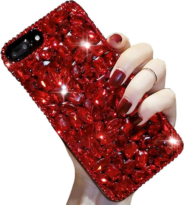 Bling Diamond Case for Samsung Galaxy S10e, Luxury Sparkle Crystal Rhinestone Full Clear Stones Back Cover with Screen