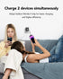Retractable Wall Charger Block for iPhone, 35W PD Fast Charger with Retractable Lightning Cable and USB Port for iPhone