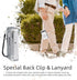 PRUNUS J-166 Portable Radio AM FM, Battery Operated Radio with Tuning Light, Back Clip, Excellent Reception for Indoor & Outdoor & Emergency Radio, AM FM Radio Portable, Transistor Radio