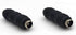 5.5mm x 2.1mm DC Power Adapter, (2 Pairs) Female to Female Coupler, Male to Male Coupler for LED/CCTV Camera